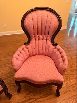 Antique HIS/HERS chairs