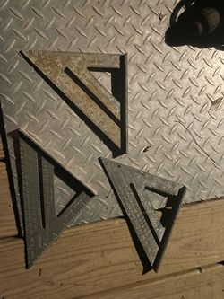 Metal Speed Square and Try Square Set