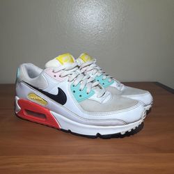 Size 9.5 - Nike Air Max 90 Spring Multi-Color Women’s