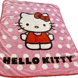 Hello Kitty Twin Blanket