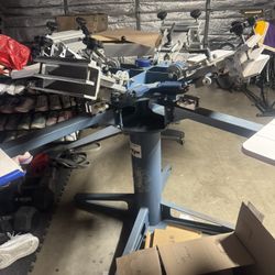 Screen Printing Set Up