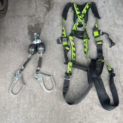 Harness And Yo-yo Fall Protection 