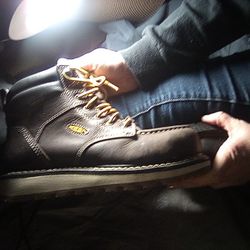 Keen Utility Boots. Steal Toe. 7D