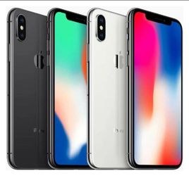 Iphone X Silver 256 gb UNLOCKED apple