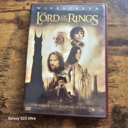 $5   LORD OF THE RINGS THE TWO TOWERS   DVD