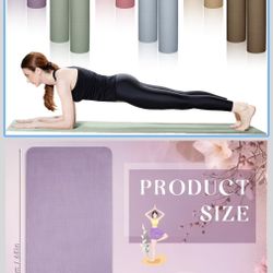 2-1 Sunshine Yoga 10-Pack Explore Yoga Mat, 68" x 24" Exercise Mat, 4mm Thick Non Slip Workout Mat, Anti-Tear Gym Mat, Bulk Yoga Mats for Home Workout