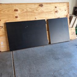 IKEA Expedit / Kallax Desktop w/ Brackets + Support Leg