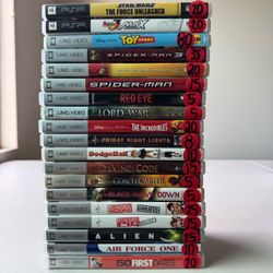 Sony PlayStation Portable. PSP. UMD Video