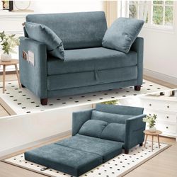 51” convertible loveseat sofa bed