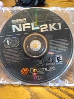 NFL 2K1 Sega Dreamcast