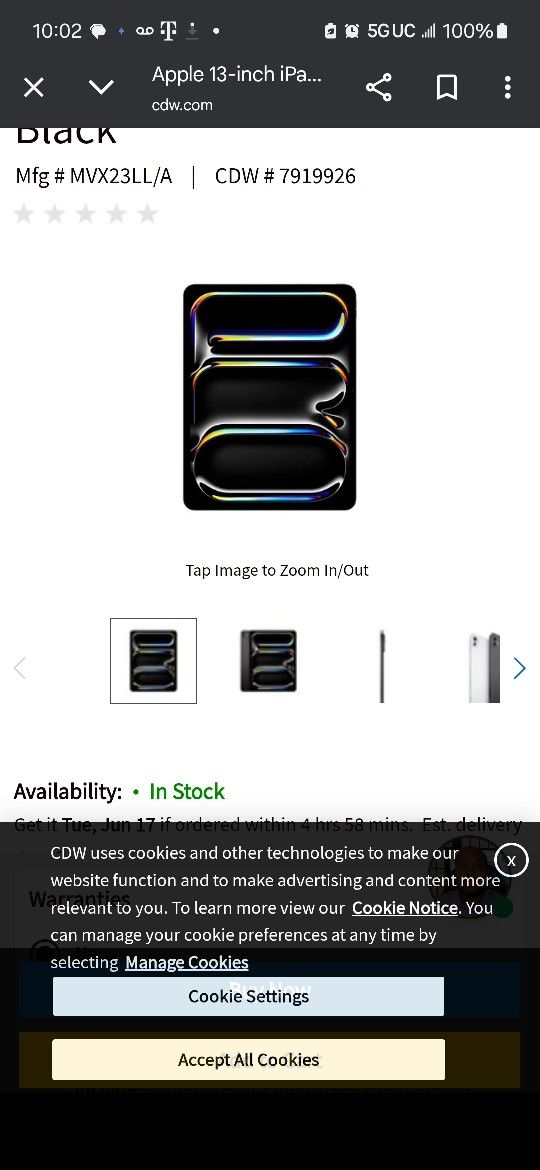 I Pad 13" Pro 512gb Wifi-5G
