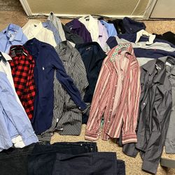 Men's Clothes, Pants, Shoes SIZE S - M | Closet Clean Out, Polo Ralph Lauren, Hugo Boss, MORE