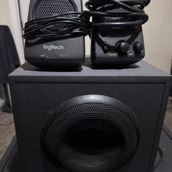 Logitech THX computer theater.