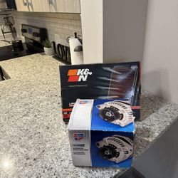  Alternator/ For OEM & K/N Air filter 