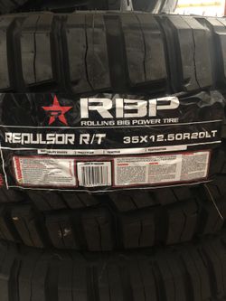 Brand New Tires (1) RBP Repulsor R/T (LT35x12.50R20) (Single) ($215)