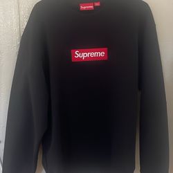 supreme box sweater