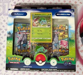 Pokemon Go Pin Collection [Bulbasaur]