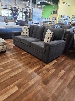 New Jovi Charcoal Gray Sofa!