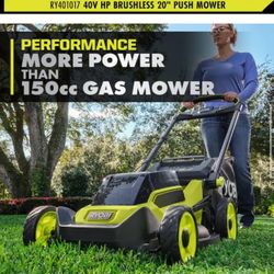 RYOBI 40V HP Brushless 20 in. Cordless Battery Walk Behind Push Mower with 6.0 Ah Battery and Charger