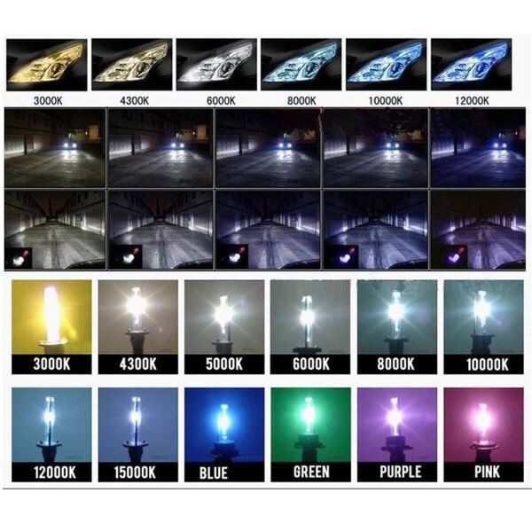 Led lights h13 h10 9007 h7 9006 any bulb size . Hid also available Kits For Any Ride Chevy Impala Malibu Silverado Ford Fusion Mustang Sienna