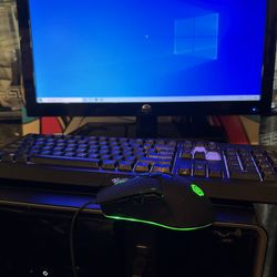 Lots Of Windows 10 Desktops Complete With Monitor, Tower, Keyboard And Mouse ($100 Each)