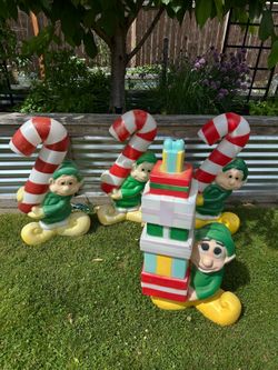 Collectable Elf Blowmolds