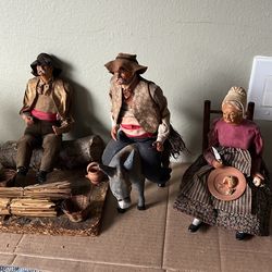 French folk art figures