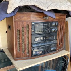 TechnoSONIC Turntable Home Stereo System 