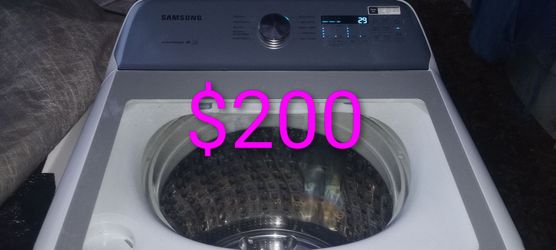 Almost new Samsung washer bad to the Bone 🍗🍗🍗