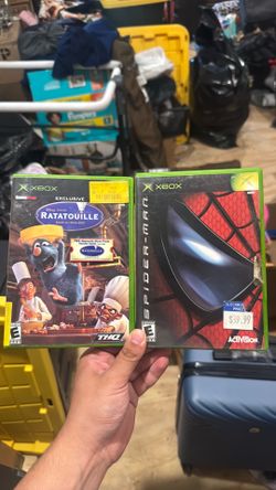 Xbox Spiderman And Rattouille