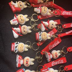 Labubu Keychain $4 Each And Bows $4 Each Pair 