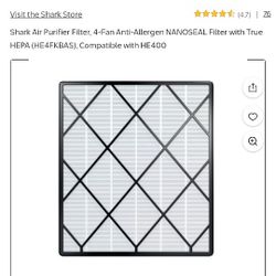 Shark Air Purifier Filter