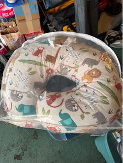 Boppy Nursing Pillow - Sand Safari Animals