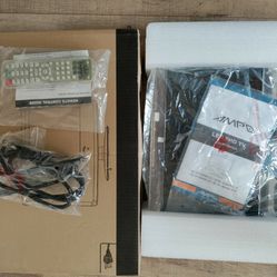 AMP'D 15" Digital LED FHD Transparent Prison TV With Remote 