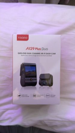 VIOFO Plus Duo front and rear dash camera (sealed)