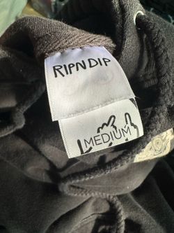 RIPNDIP Men’s Medium Black Hoodie