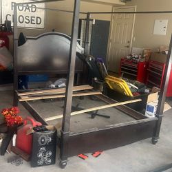 Bedroom Frame And Desk