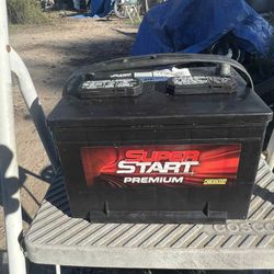 Works Good Super Start Premium Car Battery 100% Charge  I Got More Different Types For Different Cars In My Page