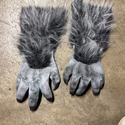 Costume Ware wolf Hands