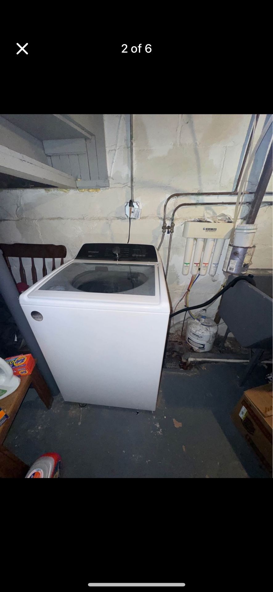 Whirlpool washer 2 in 1 removable agitator! 