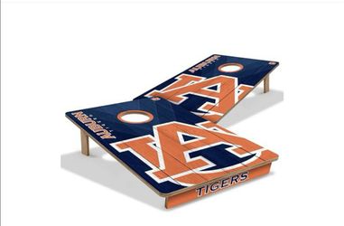 YouTheFan NCAA Auburn Tigers 2' x 3' Wood Cornhole Game