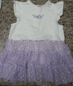 🌿🪻24mo Purple Tule Onesie 🪻🌿