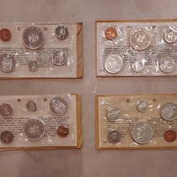 Canadian 80% Silver Coins Uncirculated Mint Sets