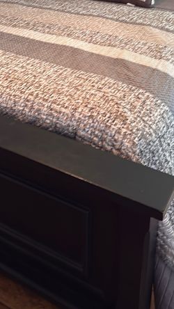 Dark Wood Queen Footboard
