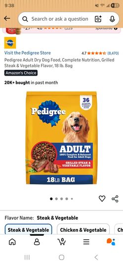Dog food-opened bag
