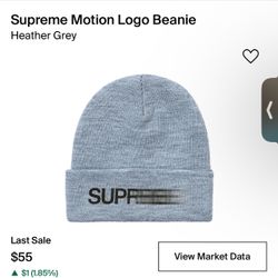 Supreme Motion Beanie 