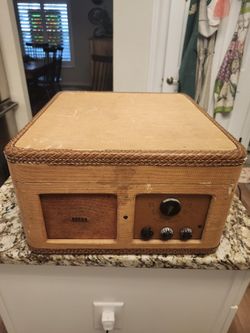 Vintage DECCA Portable Record Player 1950