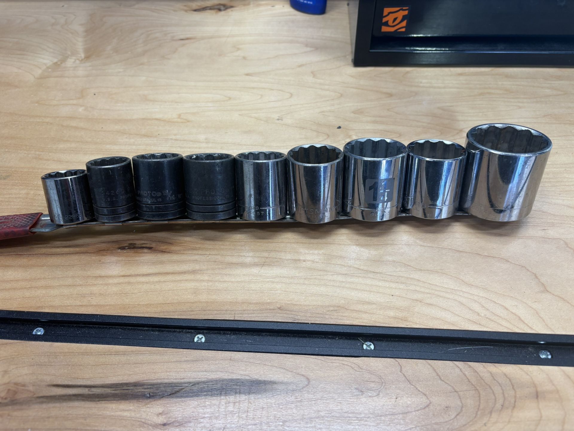 1/2” Drive Craftsmn And Proto Sockets