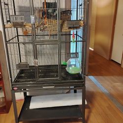 Beautiful Huge Bird Cage Used For Only One Week