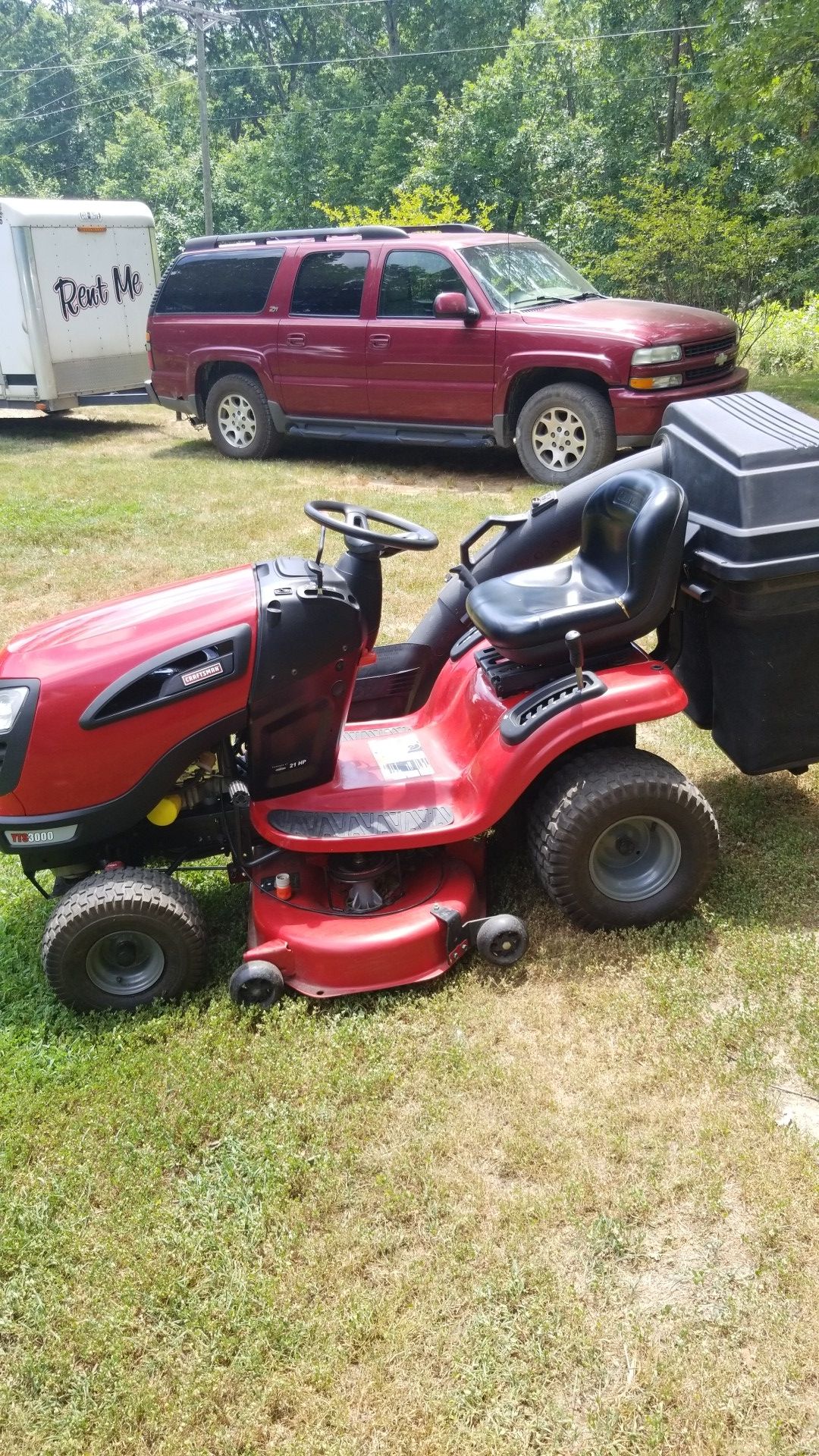 Craftsman YTS 3000 Riding Mower with Bagger